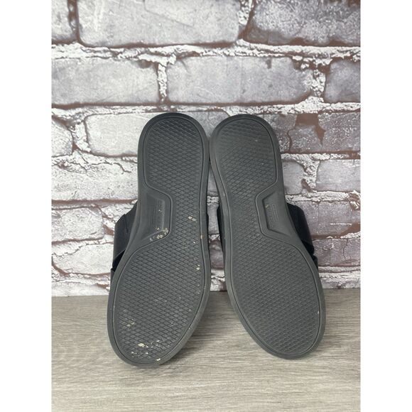 Cole Haan Black Leather Wedge Slip-On Comfort Women Sz 7B US/38EU - Picture 9 of 11